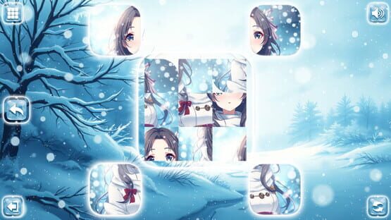 Screenshot Lovely Anime Puzzle: Winter