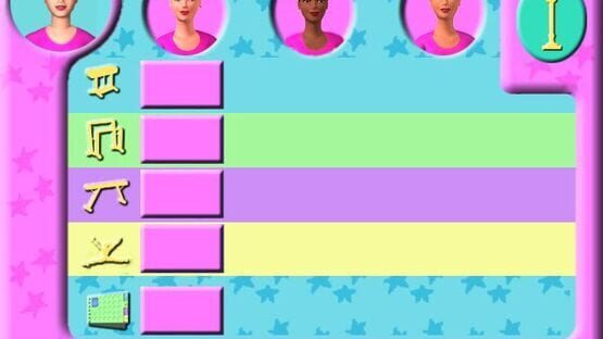 Screenshot Barbie's Team Gymnastics