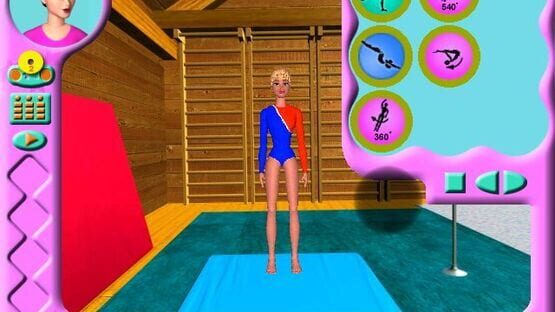 Screenshot Barbie's Team Gymnastics