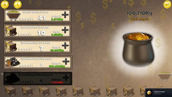 Screenshot Gold Rush Clicker