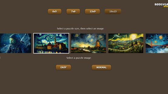 Screenshot Van Gogh's Masterpiece Jigsaw Puzzles