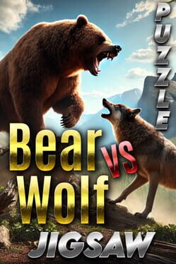 Cover Bear vs. Wolf Jigsaw Puzzle