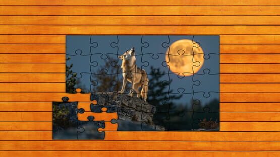 Screenshot Bear vs. Wolf Jigsaw Puzzle