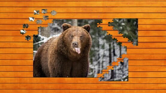 Screenshot Bear vs. Wolf Jigsaw Puzzle
