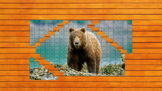 Screenshot Bear vs. Wolf Jigsaw Puzzle