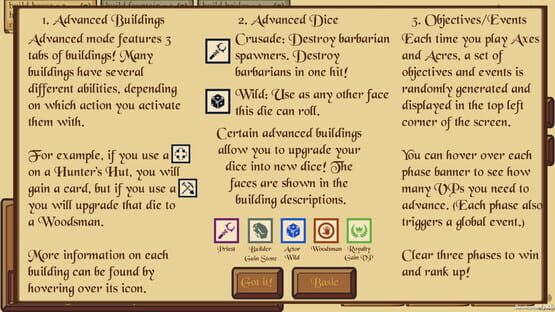 Screenshot Axes and Acres
