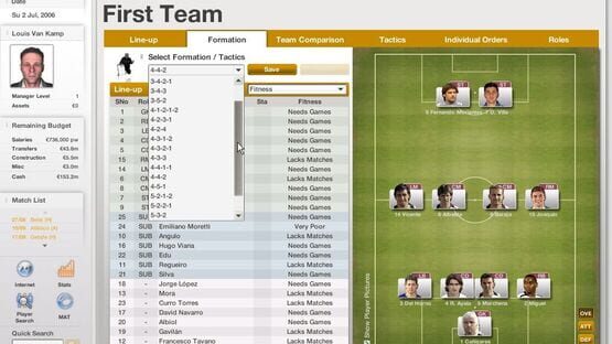 Screenshot FIFA Manager 07