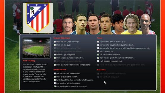 Screenshot FIFA Manager 08