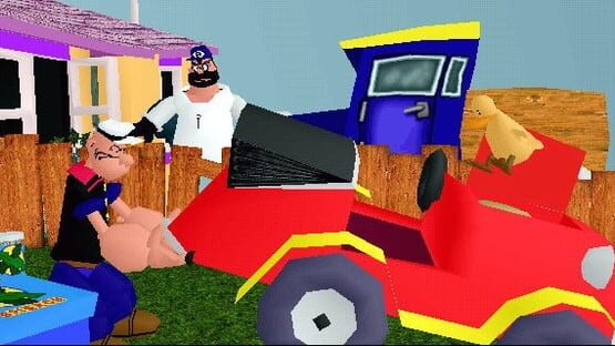 Screenshot Popeye and the Quest for the Woolly Mammoth