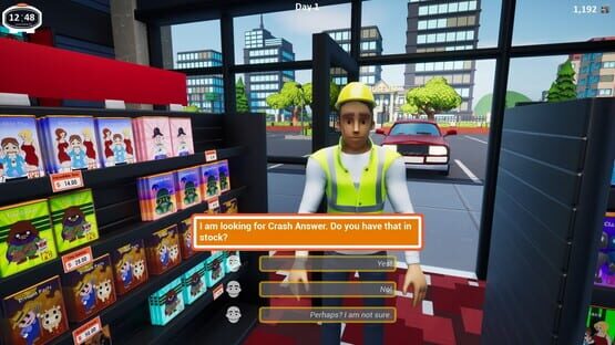 Screenshot Midnight Launch: A GameShop Sim