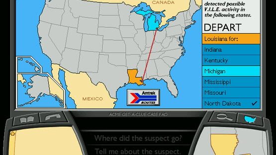 Screenshot Where in America is Carmen Sandiego?: The Great Amtrak Train Adventure