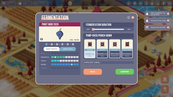 Screenshot Drops of God: Creating your Ambrosia