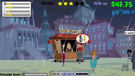 Screenshot Sasha's Stupid Coffee Shop