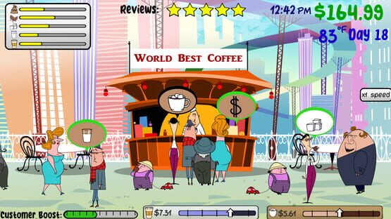 Screenshot Sasha's Stupid Coffee Shop