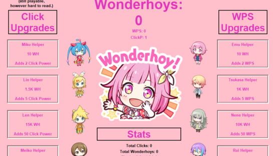 Screenshot Emu Otori Clicker
