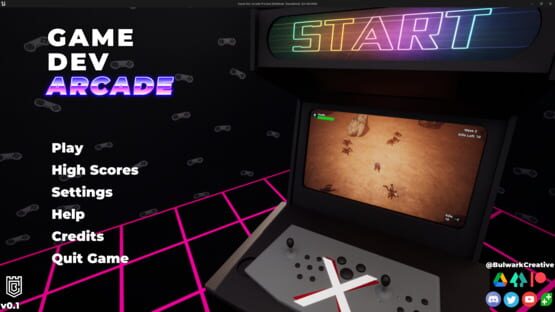 Screenshot Game Dev Arcade