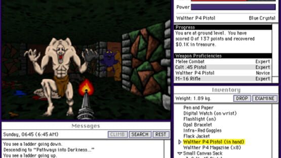 Screenshot Pathways into Darkness