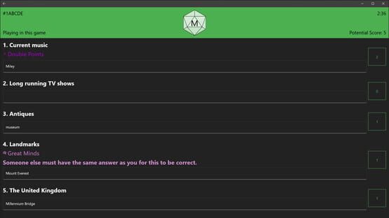 Screenshot Catlists