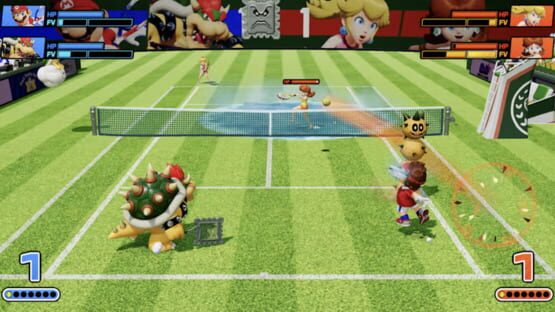 Screenshot Mario Tennis Fever