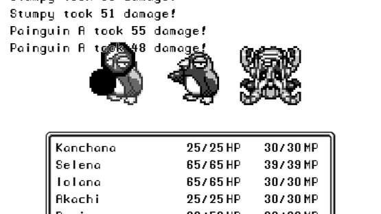 Screenshot It's Six Random Characters and a Single Floor Dungeon: That's the Whole Game