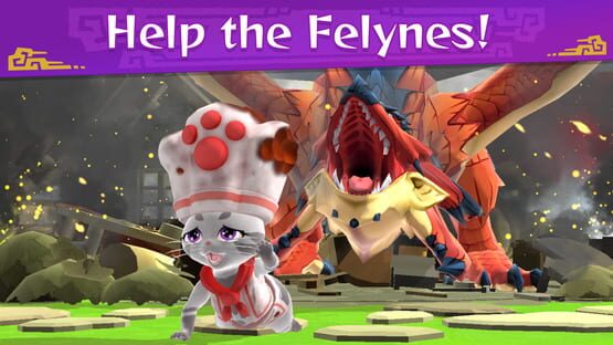Screenshot Monster Hunter Puzzles: Felyne Isles