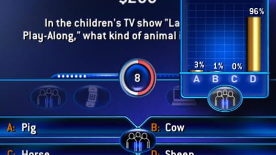 Screenshot Who Wants To Be A Millionaire 2010