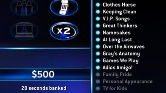 Screenshot Who Wants To Be A Millionaire 2010