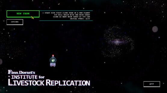 Screenshot Finn Dorset's Institute For Livestock Replication