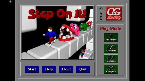 Screenshot Step On It!
