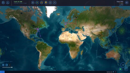 Screenshot SkyChart: Airline Executive