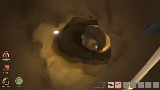 Screenshot Digging the Forgotten Cave