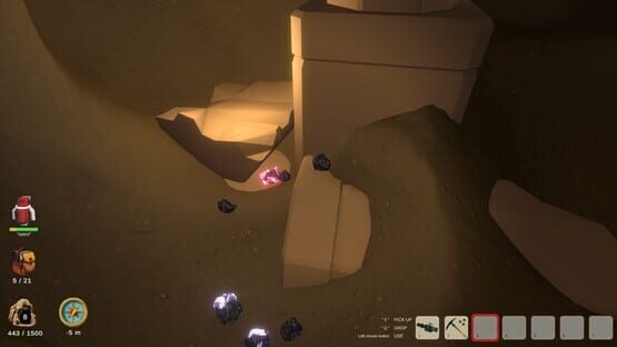 Screenshot Digging the Forgotten Cave