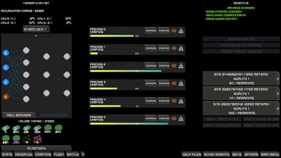 Screenshot Space War Economy Idle