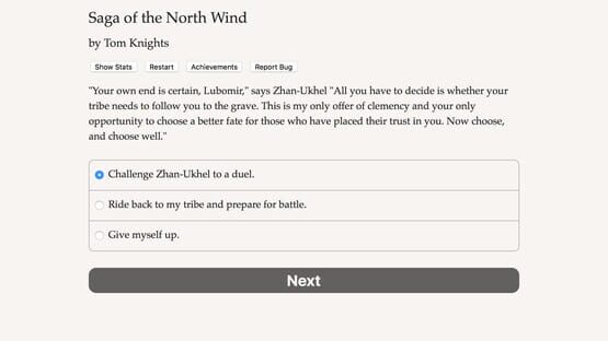 Screenshot Saga of the North Wind