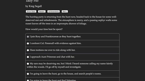 Screenshot Tally Ho