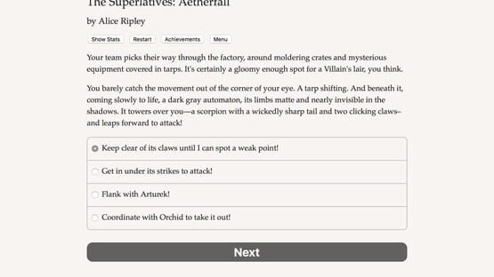 Screenshot The Superlatives: Aetherfall