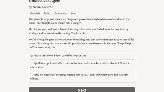 Screenshot Undercover Agent