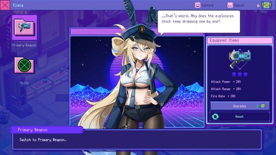 Screenshot Antivirus Girl