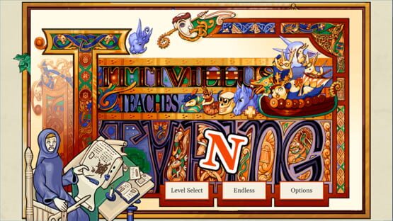 Screenshot Tittivillus Teaches Typning