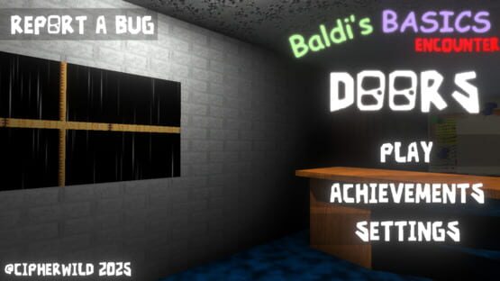 Screenshot Baldi's Basics: Encounter Doors