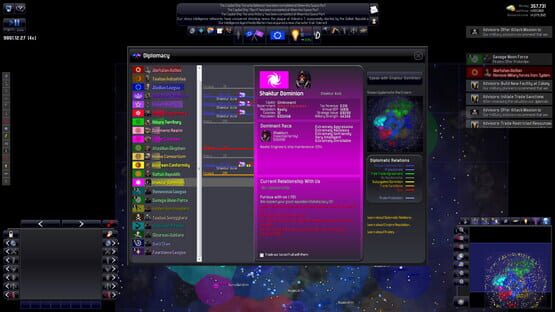 Screenshot Distant Worlds: Universe