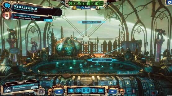 Screenshot Warhammer 40,000: Chaos Gate - Daemonhunters: Castellan Champion Edition