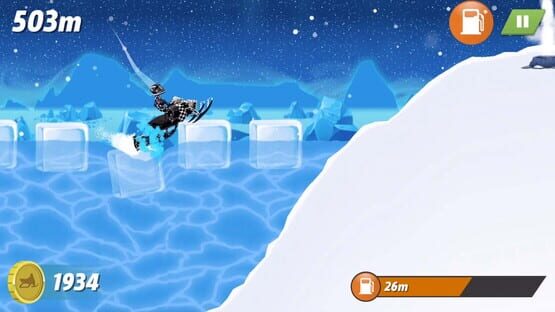 Screenshot Arctic Cat Extreme Snowmobile Racing