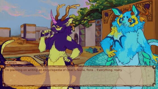 Screenshot Wandering Okali