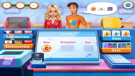 Screenshot Sky Girls: Flight Attendants