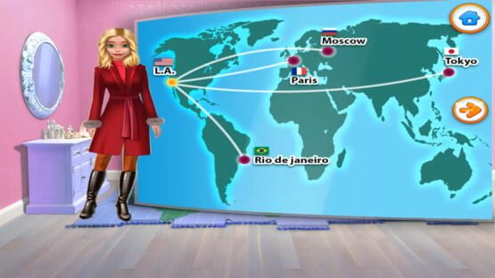 Screenshot Sky Girls: Flight Attendants