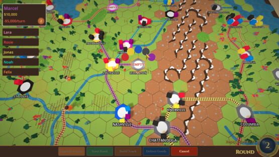 Screenshot Rails & Rivals