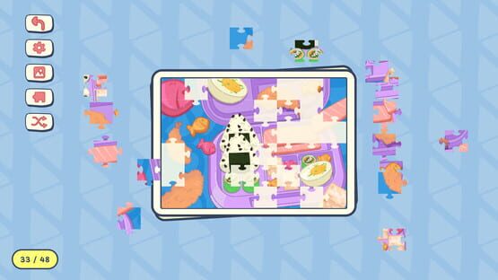 Screenshot Shapes of Memory: Jigsaw Puzzle