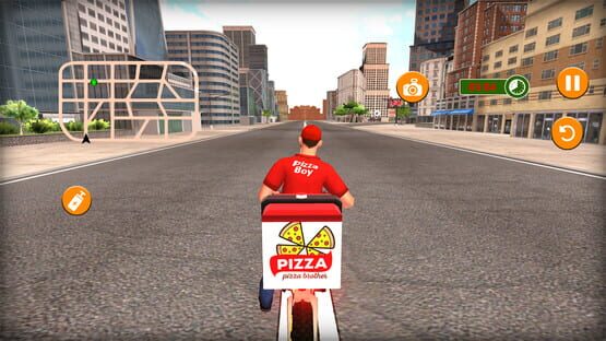 Screenshot Moto Pizza Courier