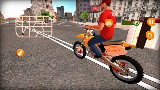 Screenshot Moto Pizza Courier